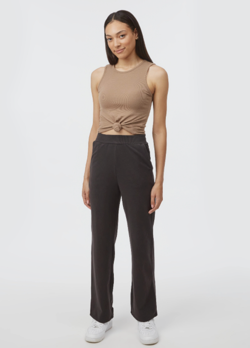 French Terry Wide Leg Sweatpant Ws