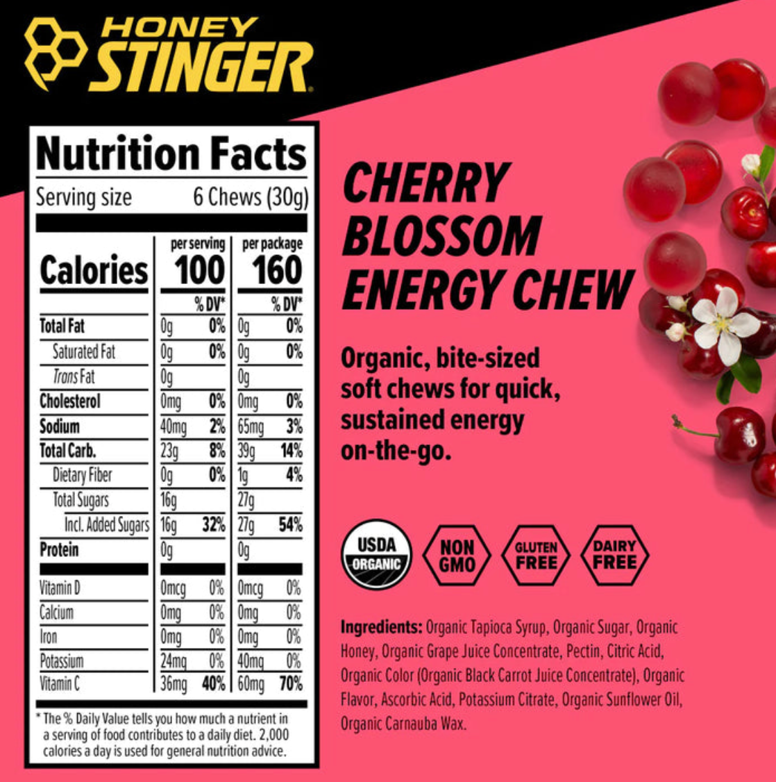 Cherry Blossom Energy Chews