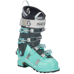 front shot of the scott celeste 3 women's ski boots