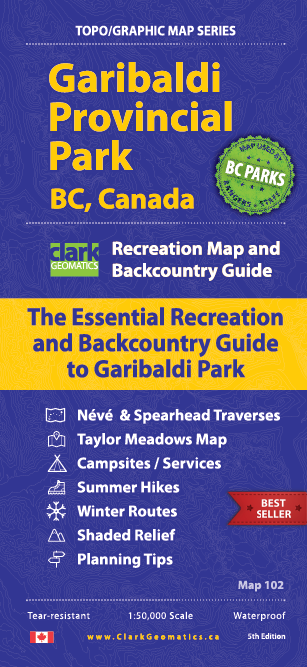 Garibaldi Park SW Section Map