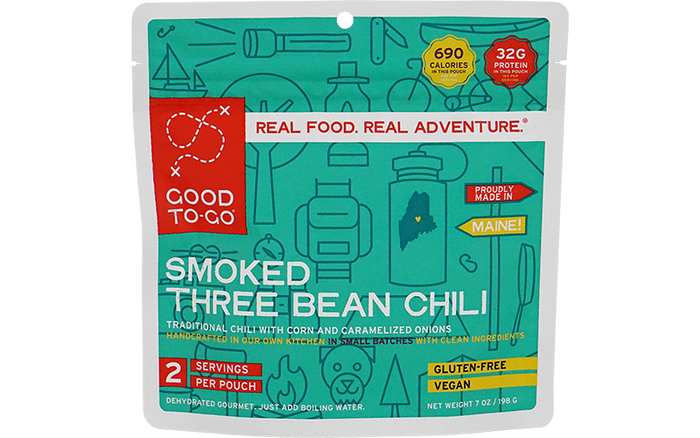Good To-Go Vegan Smoked Three Bean Chili packaging