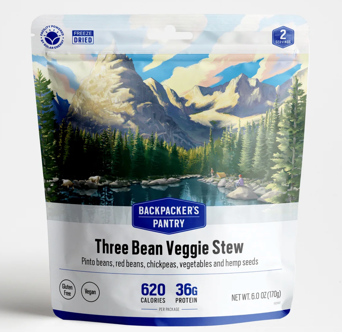 Three Bean Veggie Stew | Vegan