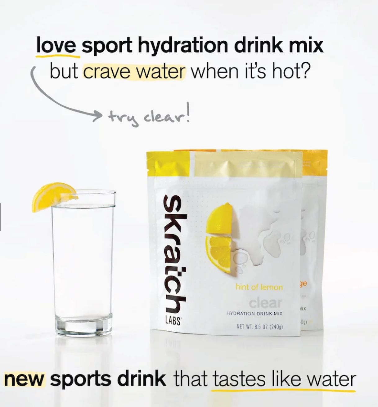 Clear Hydration Mix 240g