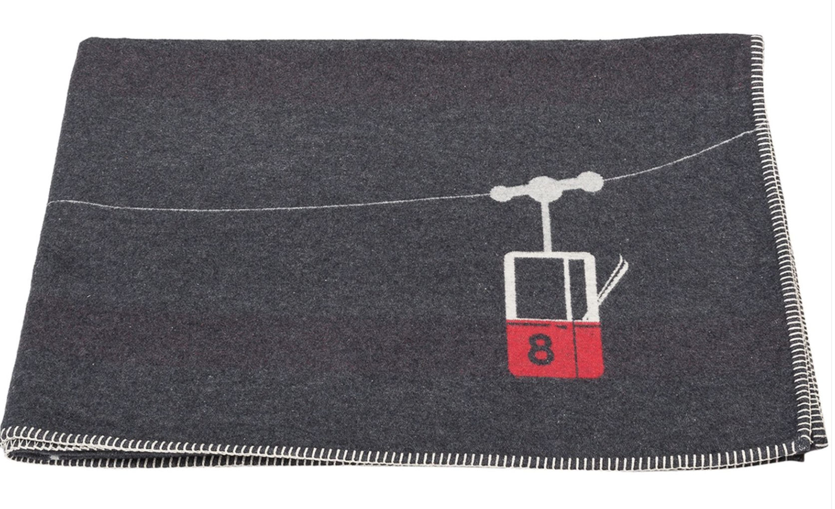Cable Cars Recycled Blanket