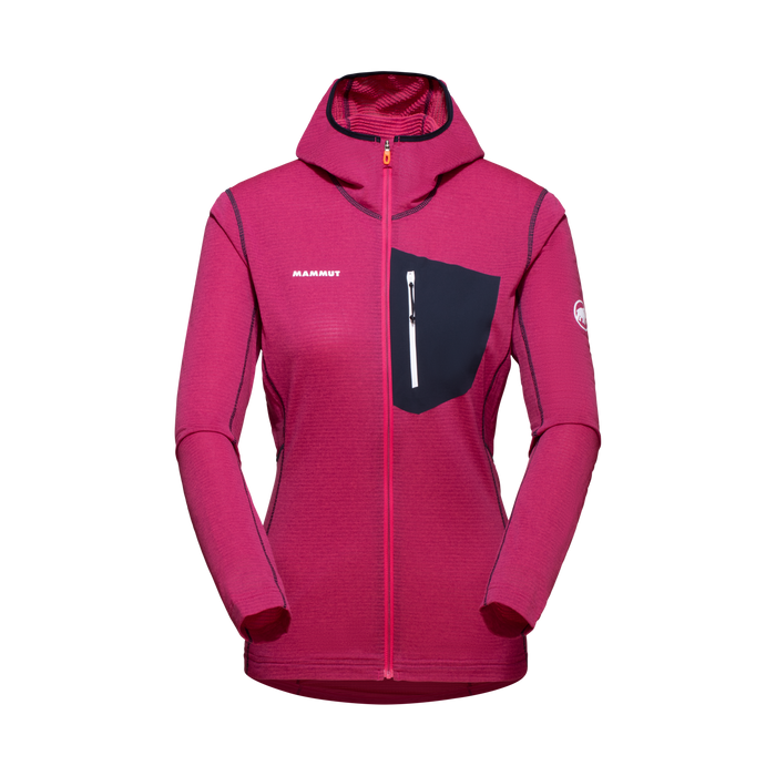 Mammut Aenergy Light ML Hooded Jacket Womens front view
