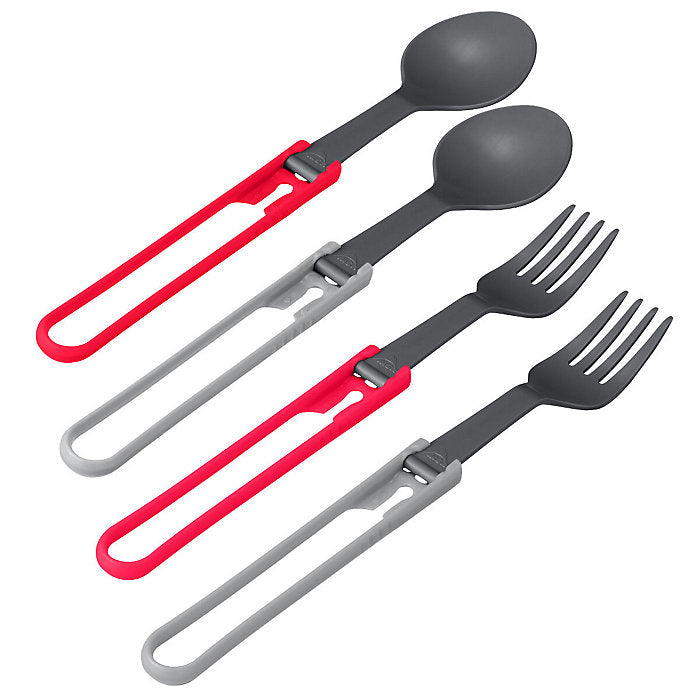Utensil Set, 4pc, Spoons and Forks