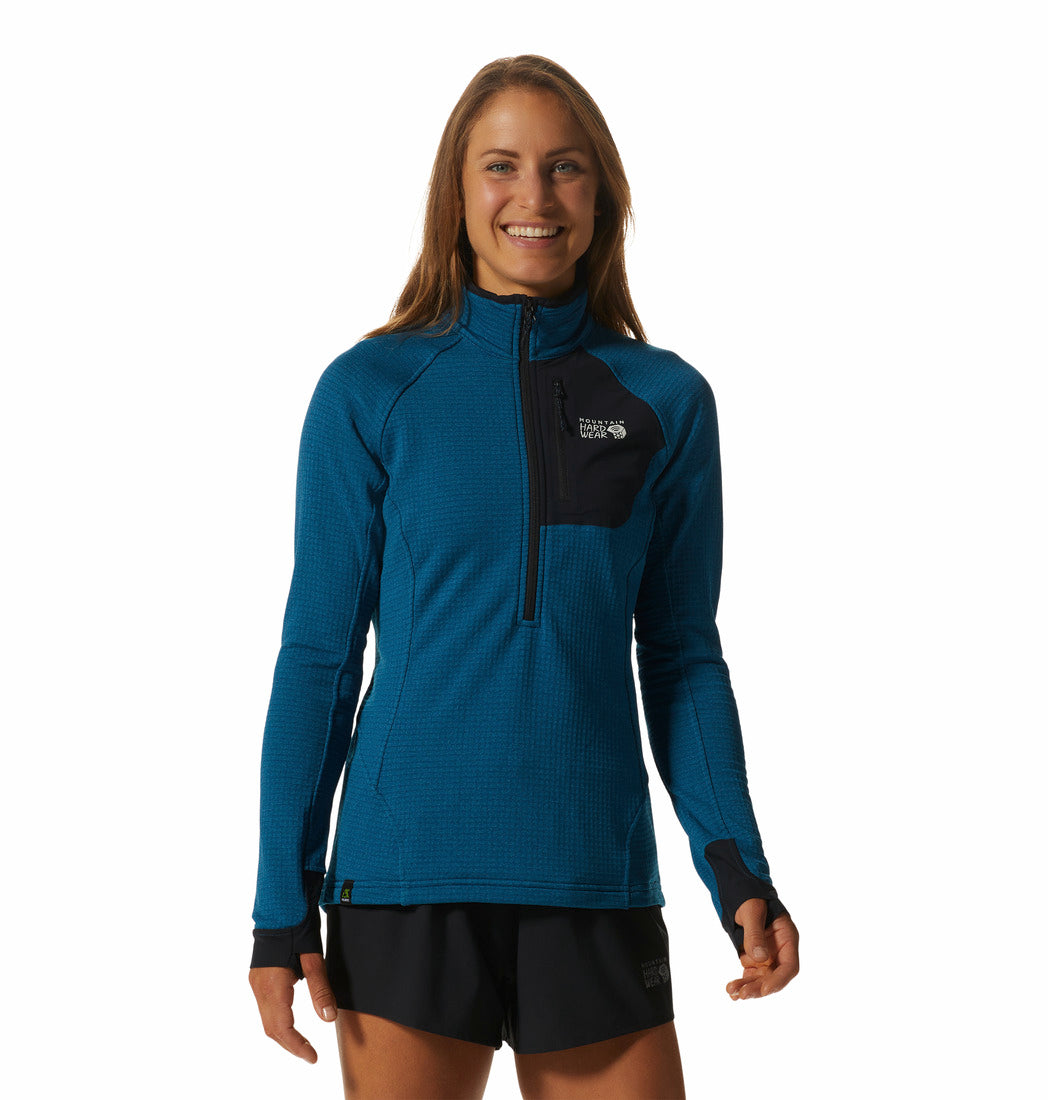 Polartec Power Grid Half Zip Jacket Ws