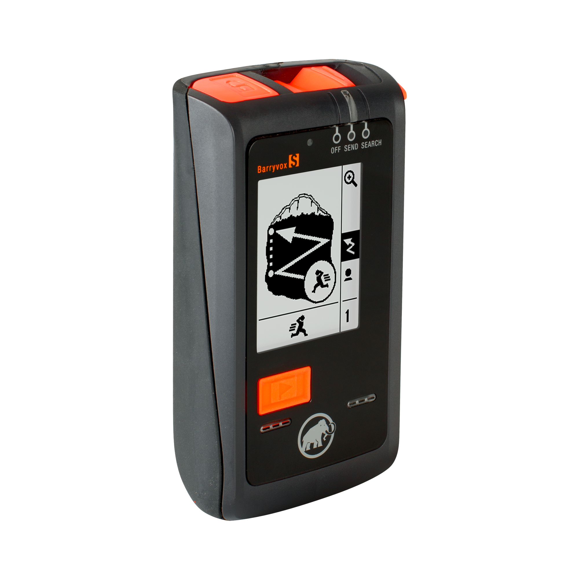 Mammut Barryvox S Avalanche Beacon side view