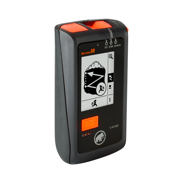 Mammut Barryvox S Avalanche Beacon side view