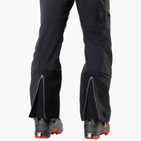Details of the expandable gussets on the Free Infinium Hybrid Men's Pants