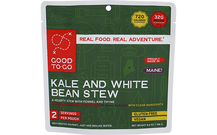 Good To-Go Kale and White Bean Stew packaging