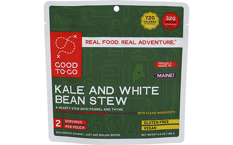 Good To-Go Kale and White Bean Stew packaging