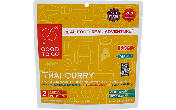 Good To-Go Thai Curry packaging
