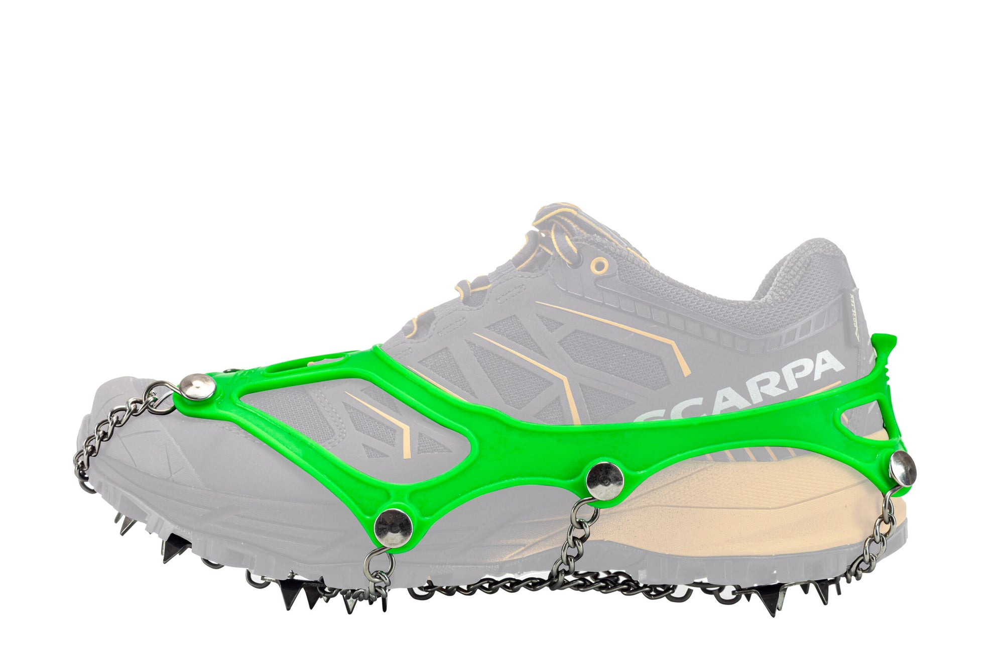 Nortec Nordic ultralight quick-fit crampons side view