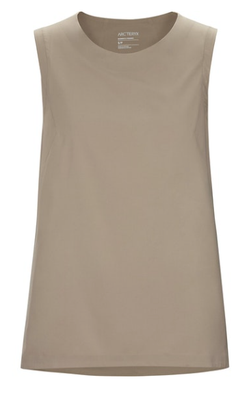 Contenta sleeveless top womens fallow front view