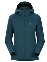 Gamma sl hoody womens front view labyrinth