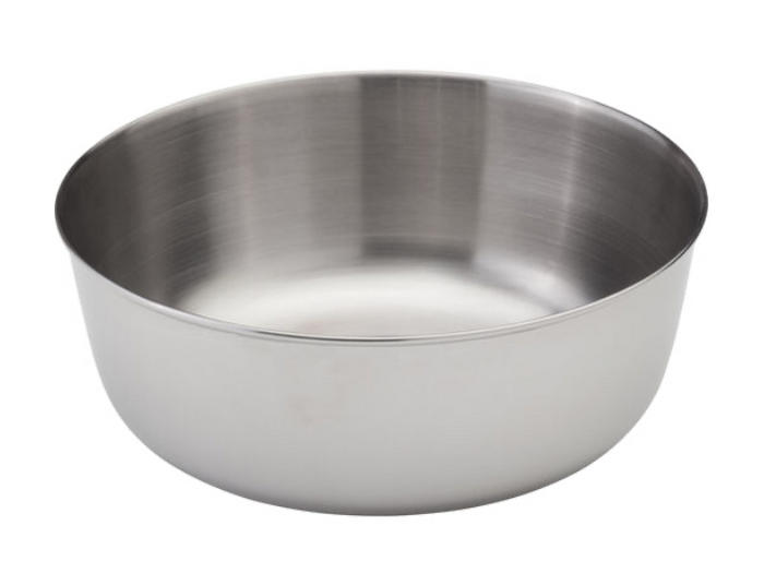 MSR Stainless Steel bowl front view