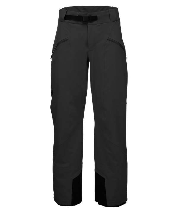 stretch ski pants black, 44