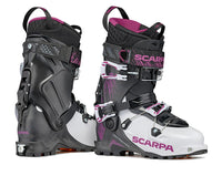 pair of scarpa gear rs women's ski boots